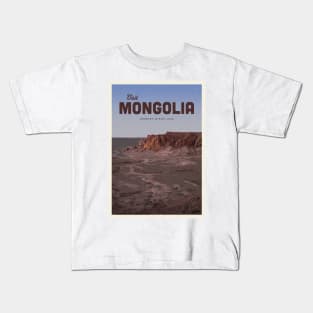 Visit Mongolia Kids T-Shirt